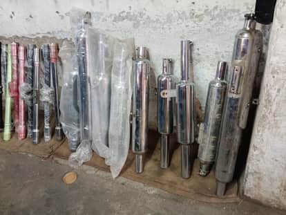 Rules ignored, modified silencers sold for Rs 700 to Rs 2250