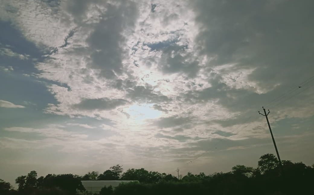 Mercury @ 41, minimum and maximum temperatures rise by two degrees due to bright sunshine