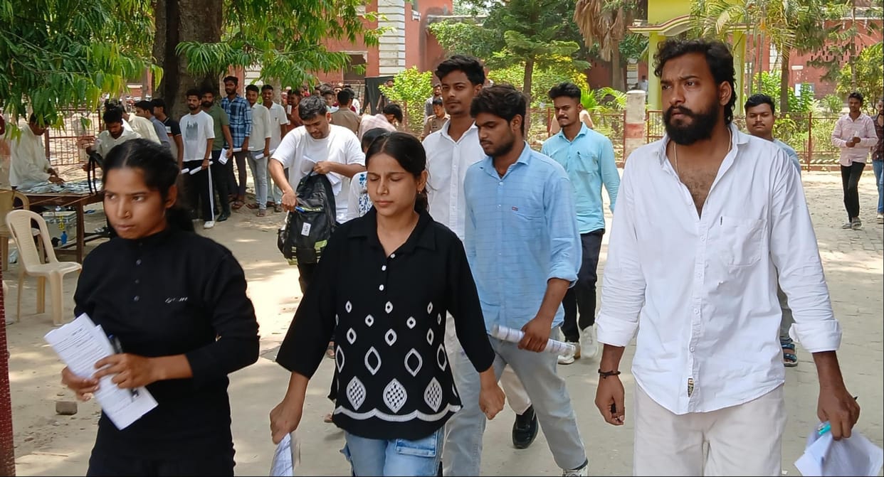 Constable recruitment exam was held at 15 centres, 9,495 candidates appeared