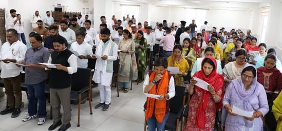 The oath-taking ceremony of the Zila Parishad members is complete, now all eyes are on the chair of the President and Vice President.