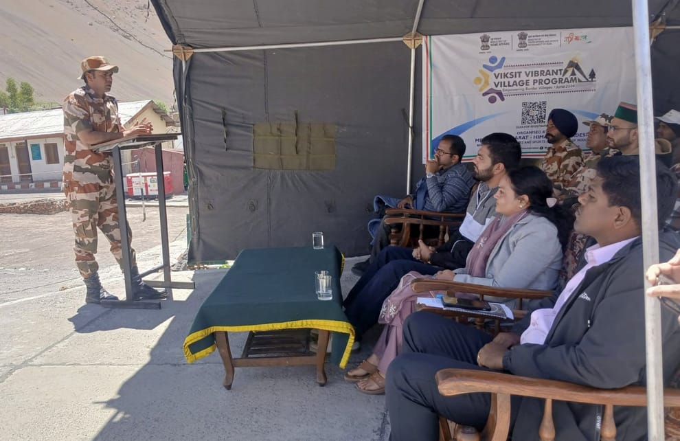 Youth exposed to challenges and importance of border areas