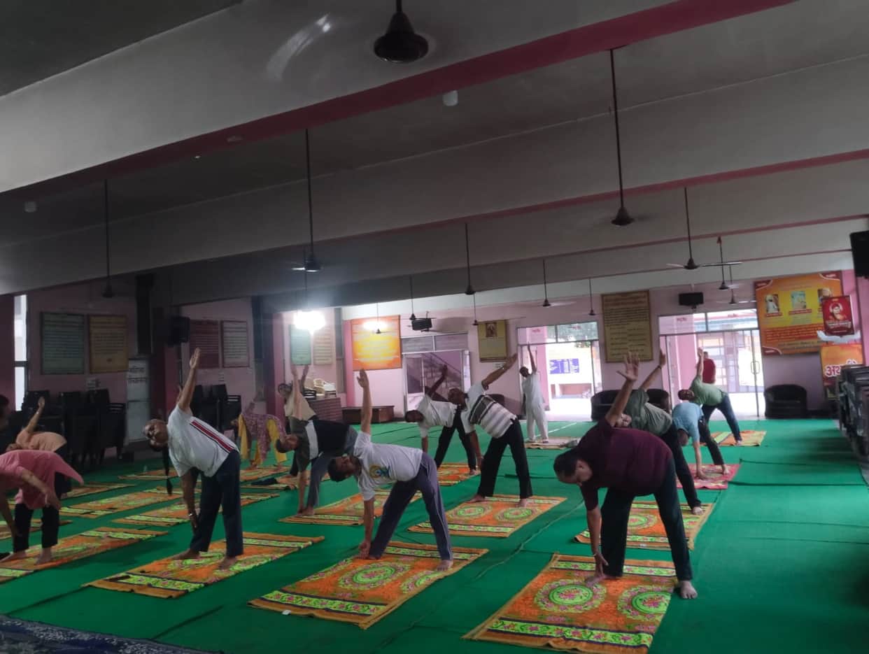 More than 7,000 people are practicing yoga daily at 272 centers in the district.