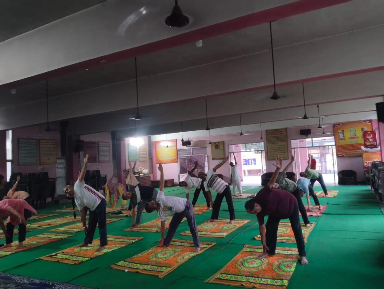 More than 7,000 people are practicing yoga daily at 272 centers in the district.