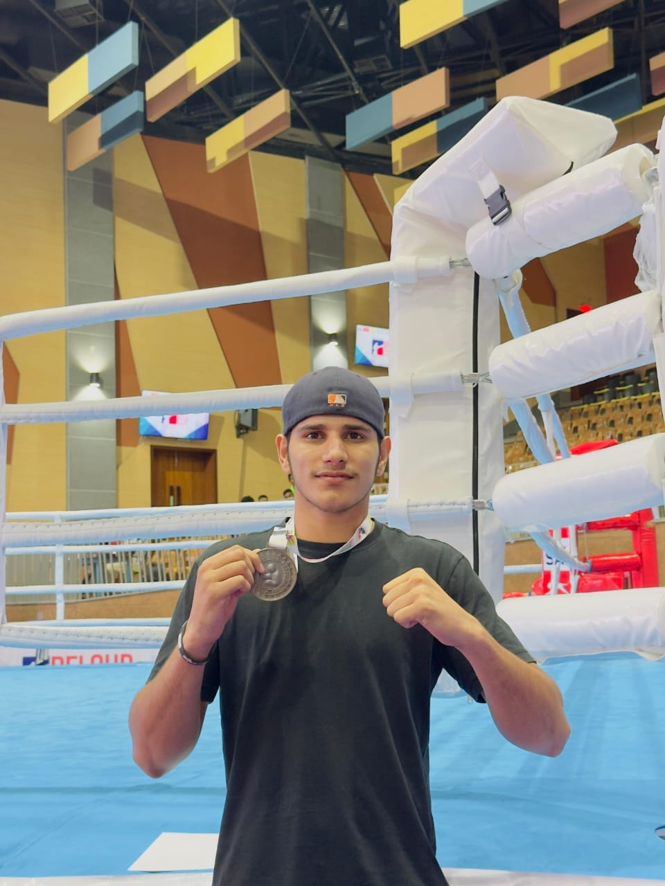Aman Ghanghas got a job in BSF due to his strong performance in boxing.