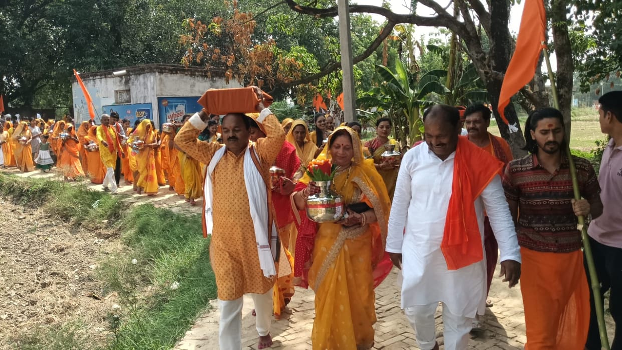 Listening to the Bhagwat Katha leads to a person's salvation: Anilesh