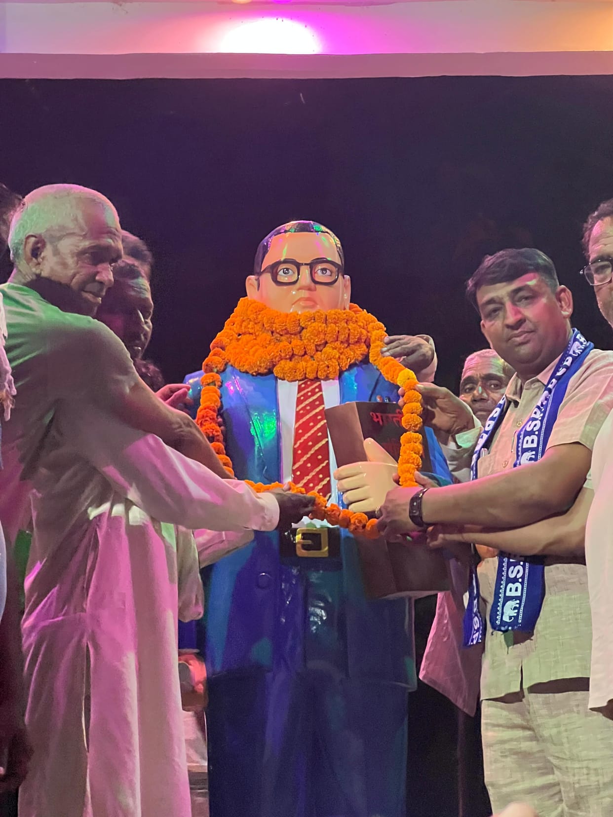 Statue of Ambedkar unveiled in Butrada.