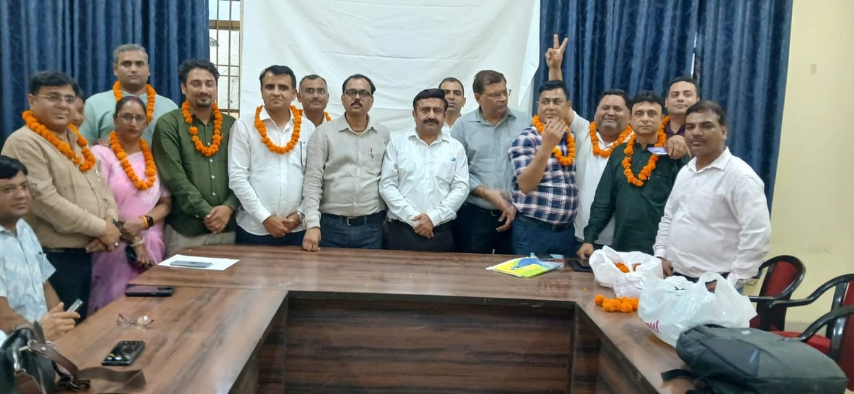 Chandrabhan Tomar panel wins NHM Contractual Employees Union election.