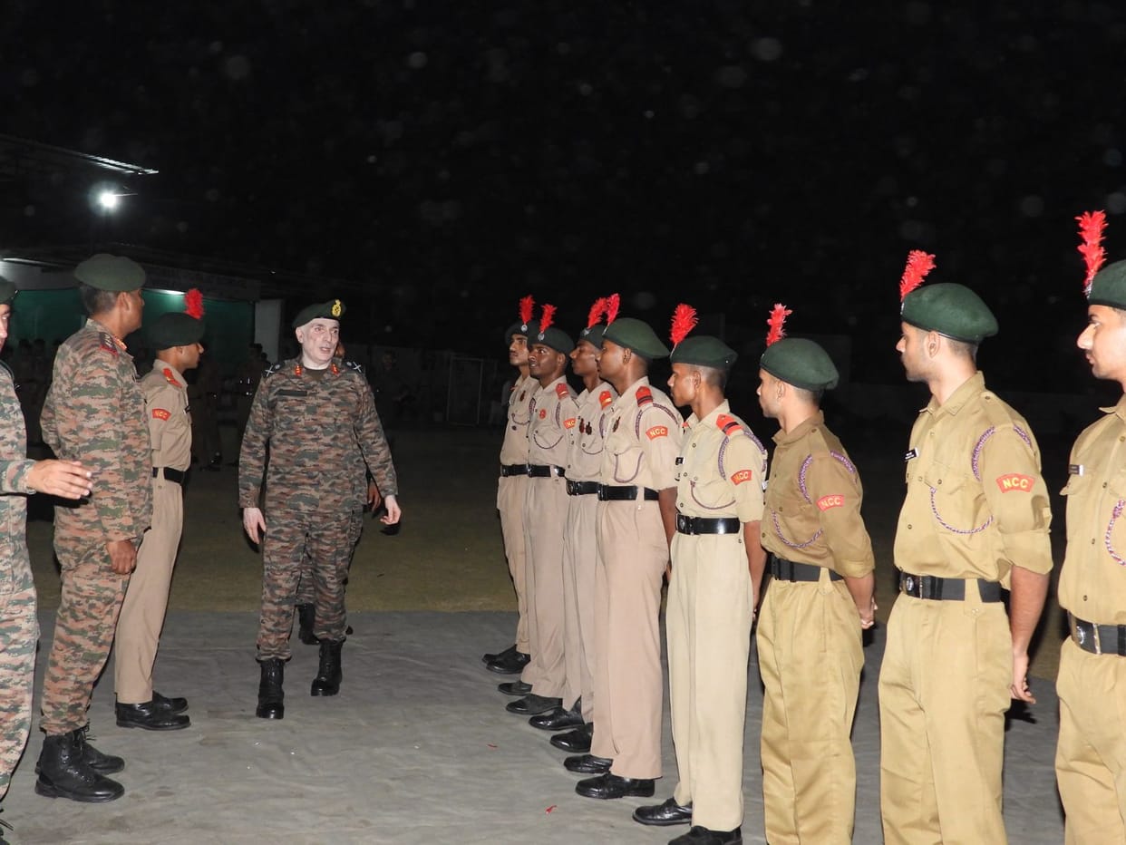 Additional Director General of NCC took stock of the training camp