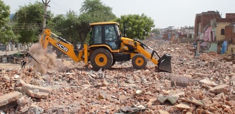 Debris removal from Nehru Colony intensifies, road reopens to bring relief to residents