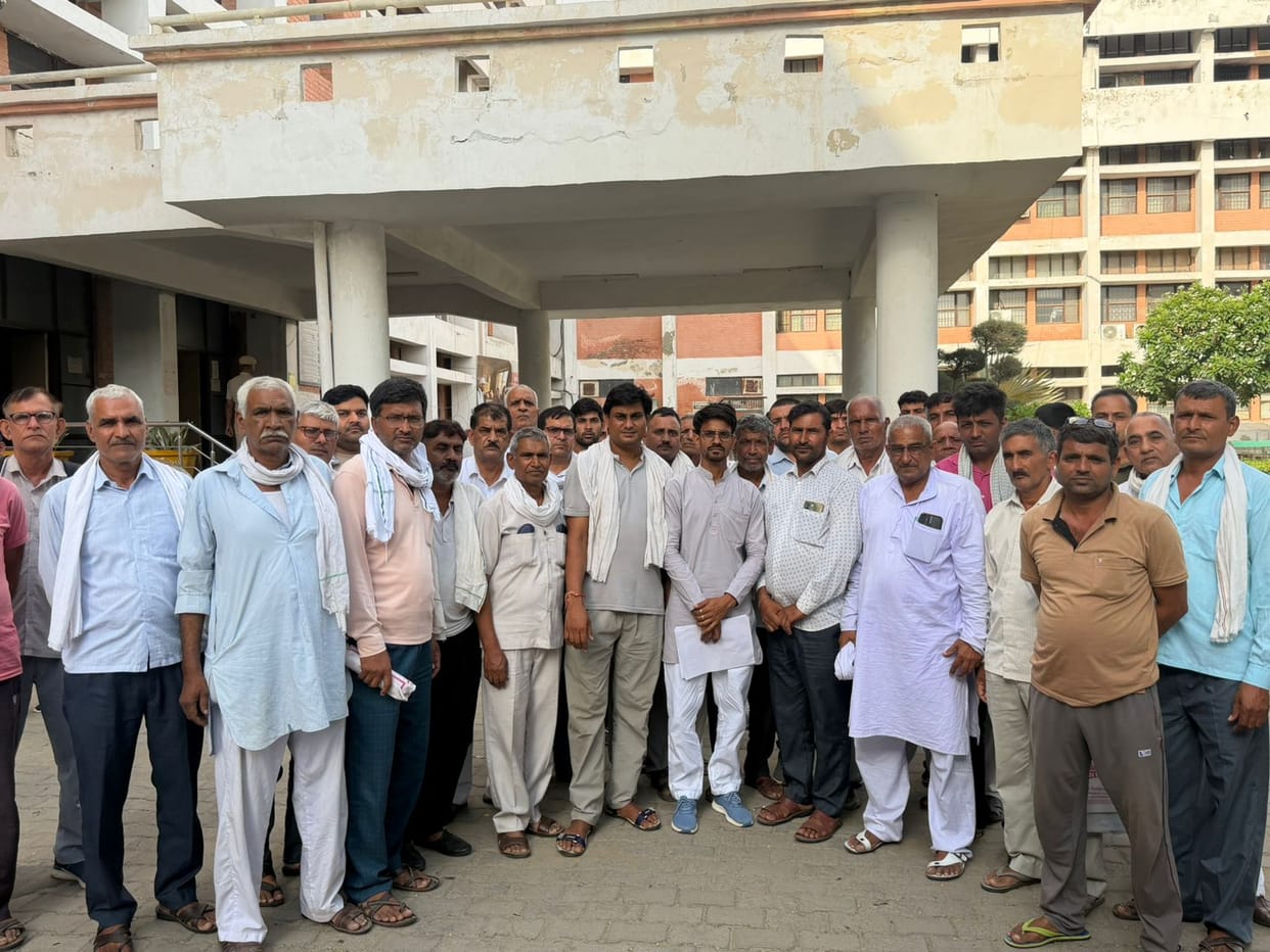 Farmers affected by Khetri-Narela high tension line get assurance