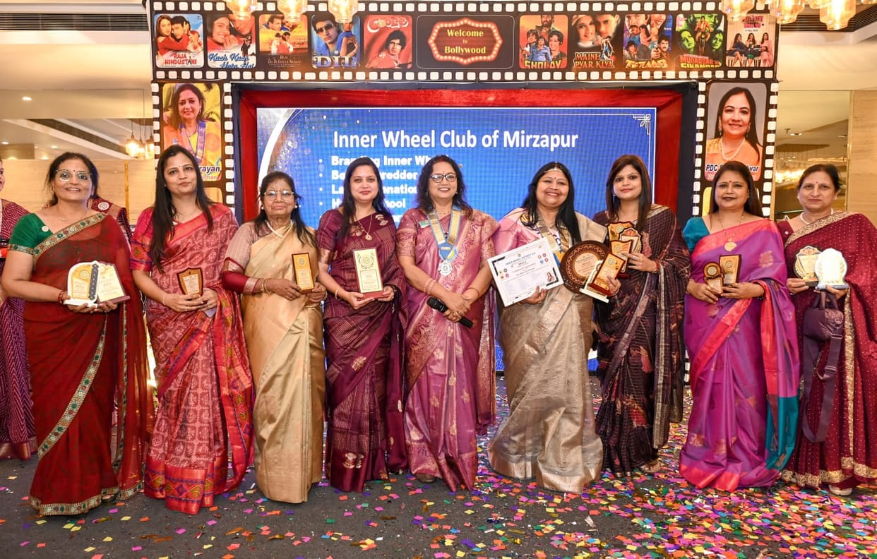 Innerwheel Club wins Best Club title, wins 42 awards