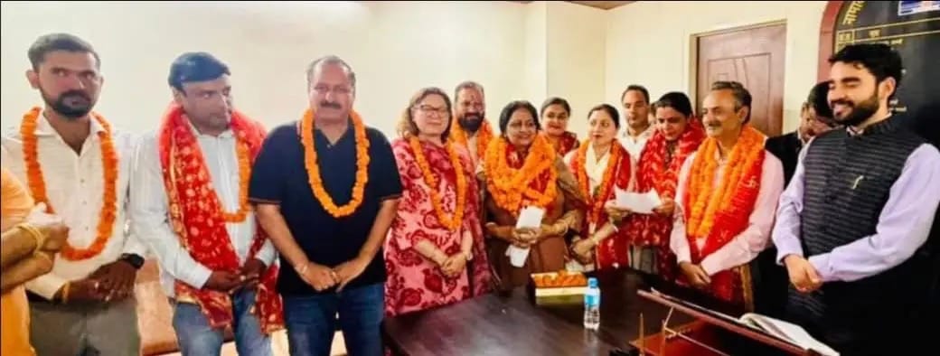 Suman became the president of the Municipal Council Kangra for the fourth time.