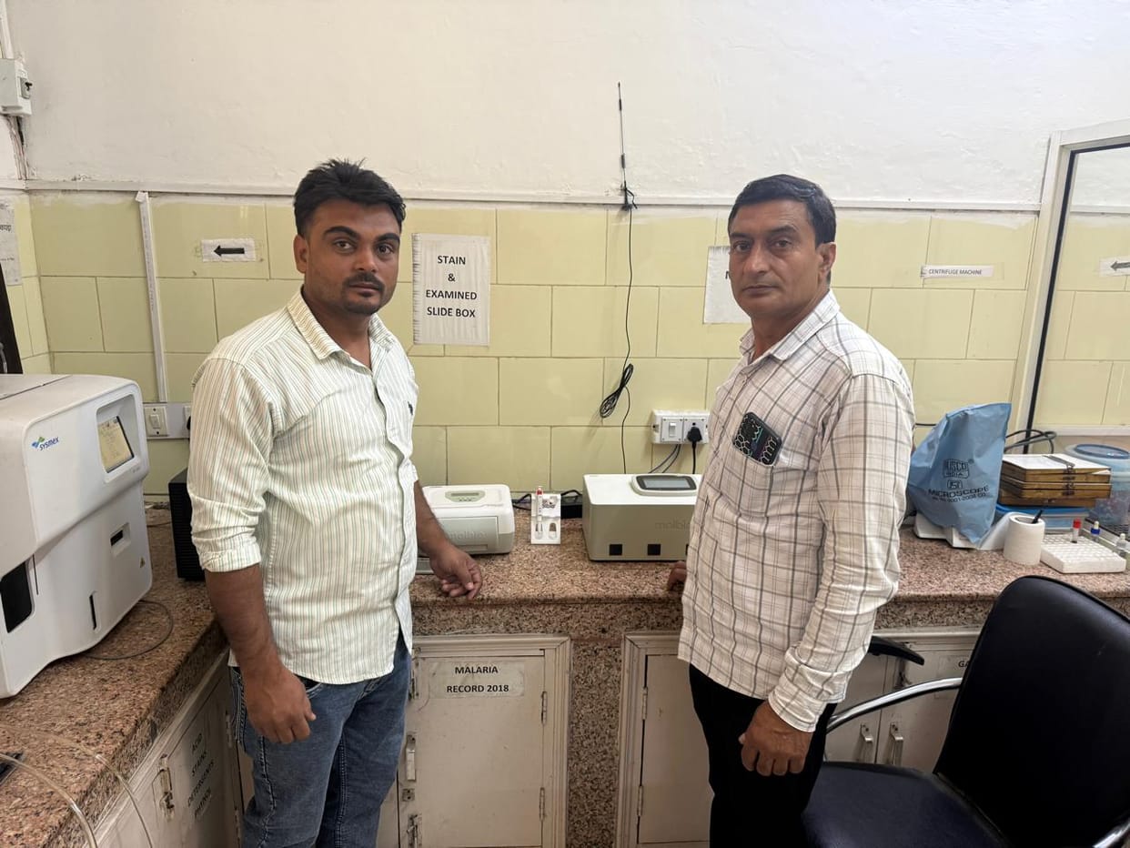 New Trunot machines installed in Kirmach and Gamdi, now TB test report will be available in two hours.