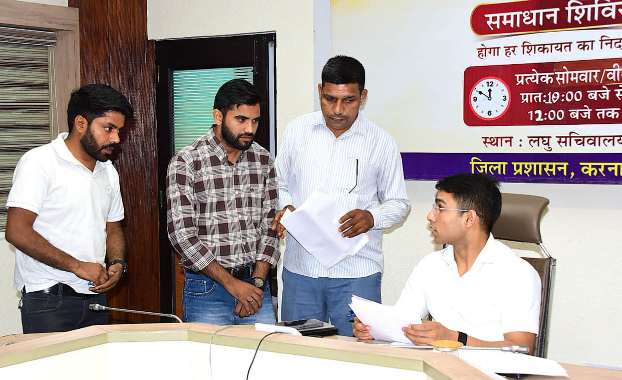 Only seven complainants reached the solution camp