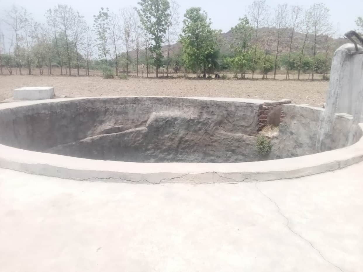 A farmer dug a well in his field, and the Principal Secretary withdrew the money.