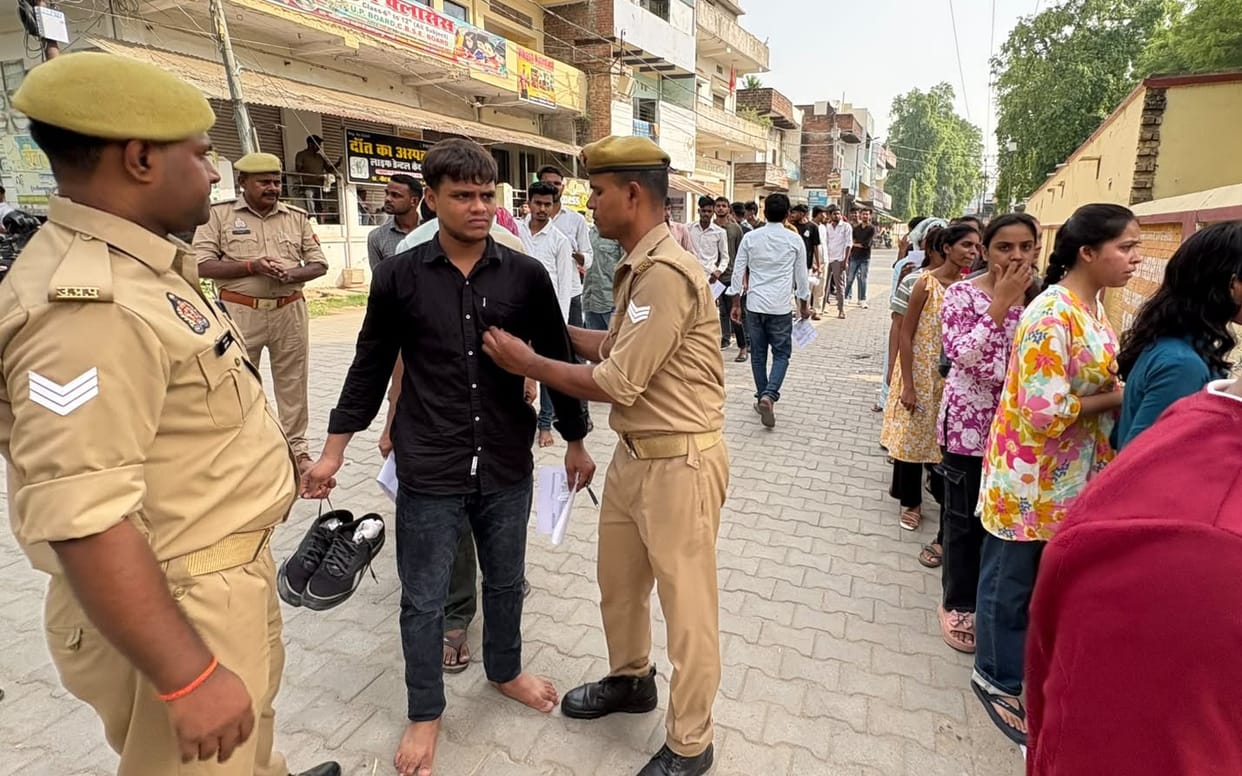 Police Recruitment Exam: Along with GS, questions of Mathematics and English confused students