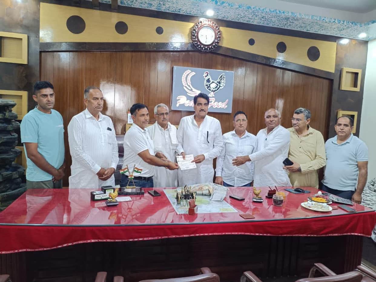 7.14 lakh collected for development works