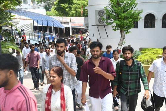 UP: Police recruitment exam features questions ranging from AI to GST; most candidates found the paper easy.