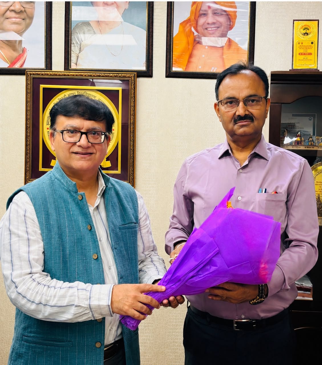 Bhasha University: Subhash Singh gets additional charge of Finance Officer