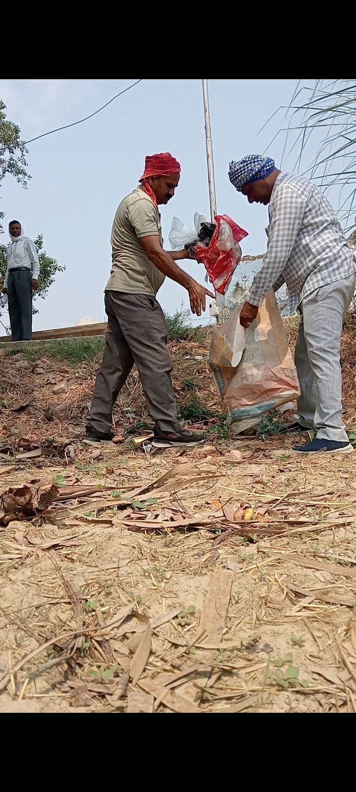 Cleaned public places and raised awareness.