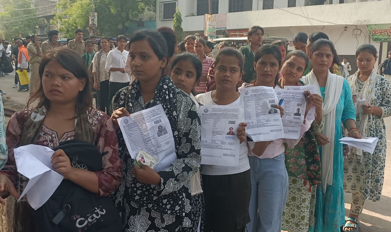 5501 candidates appeared for the exam amid tight security