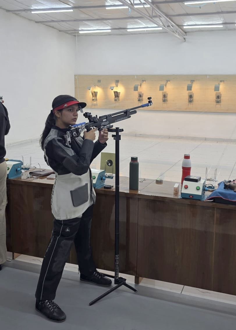 Indus Public students' stellar performance in shooting.