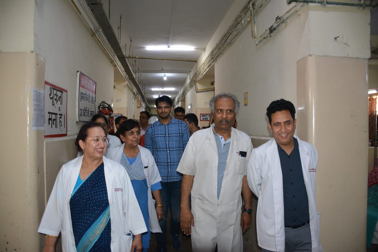 Surprise inspection of maternity ward, instructions to improve arrangements