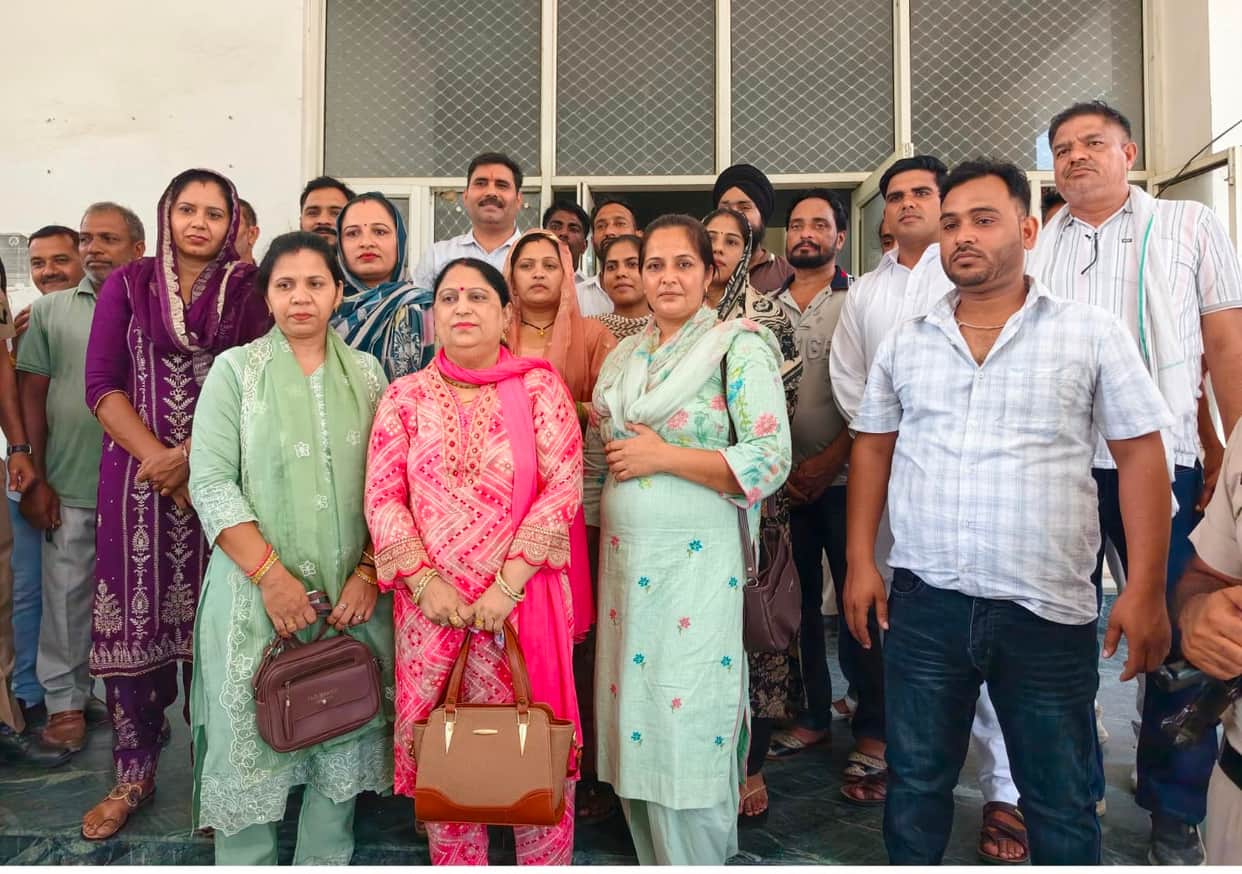 Archana Sharma becomes Chairperson of Block Samiti Pundri.