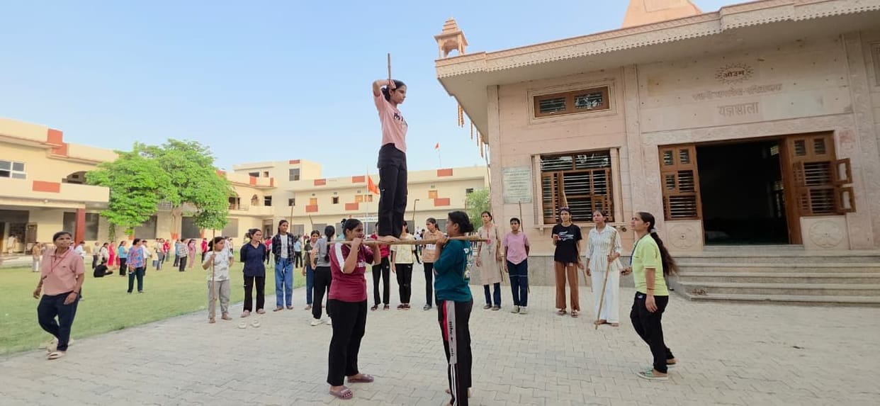 Message of social awakening in National Girls Character Building Camp