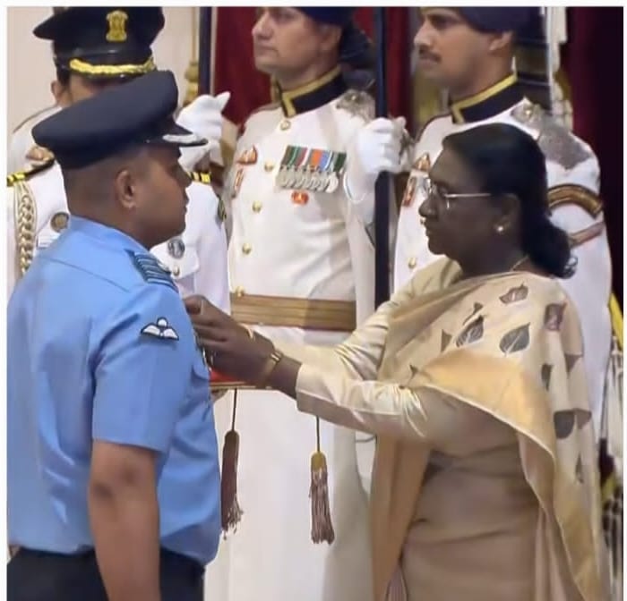 Congratulations to Wing Commander Abhimanyu's parents