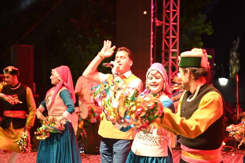 cultural knight in summer festival
