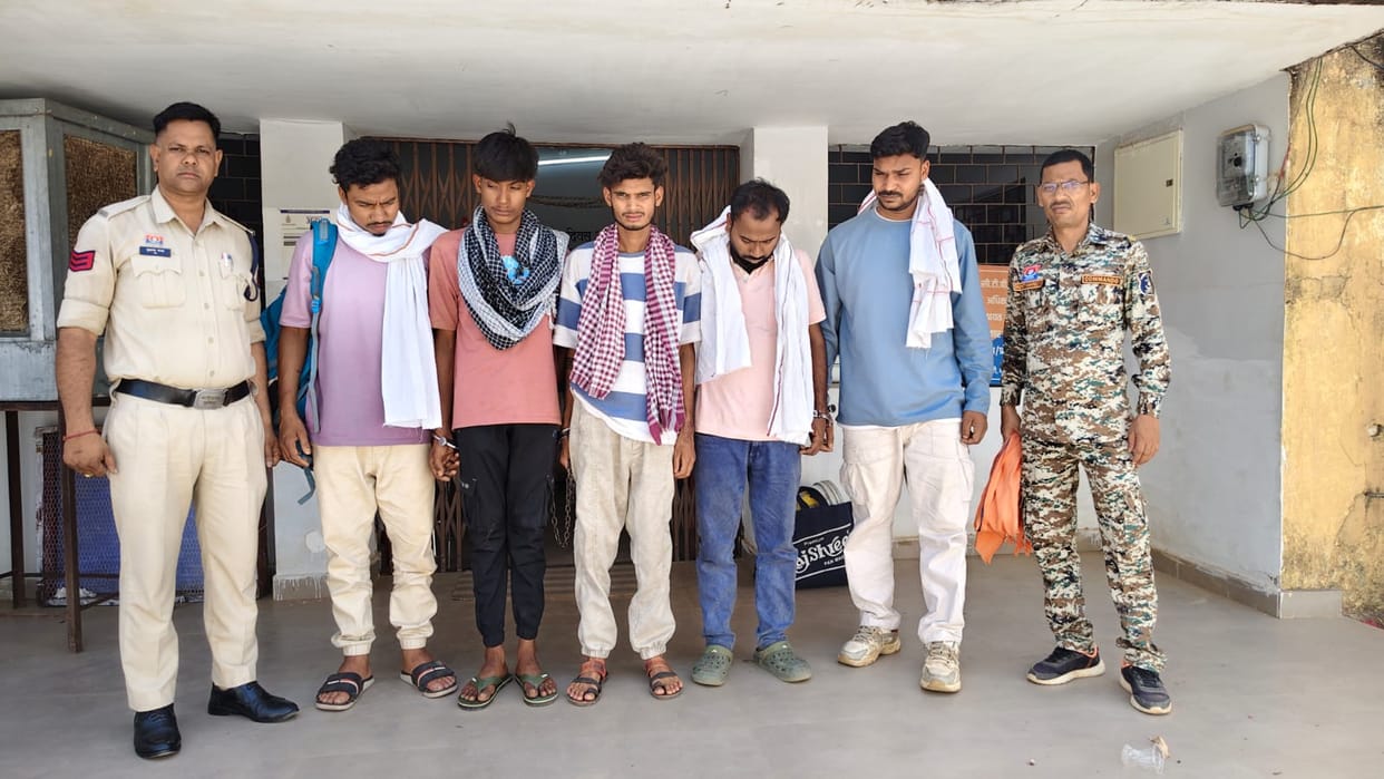 Separate theft cases solved six accused arrested in GPM