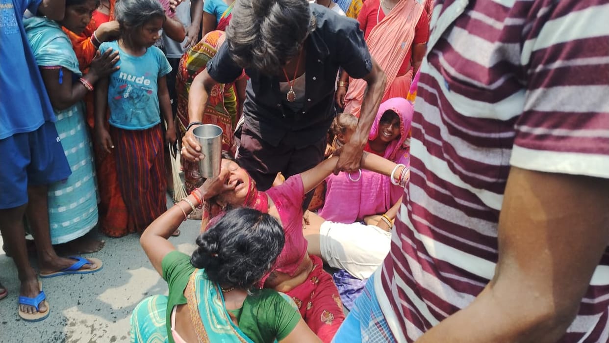 youth died in custody people created ruckus SH 91 Supaul Bihar police investigation