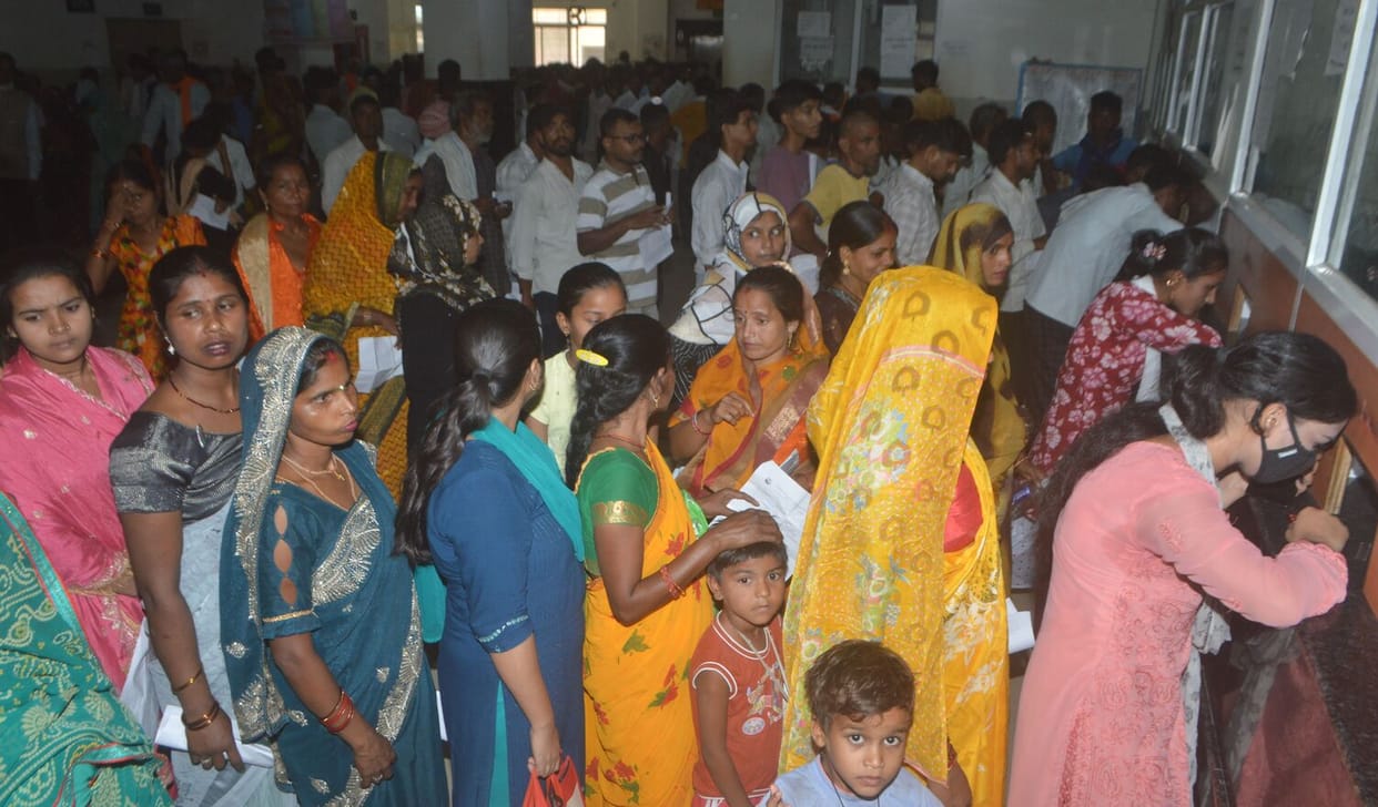 Rise in typhoid cases accompanied by fever, cold, and flu-like symptoms.