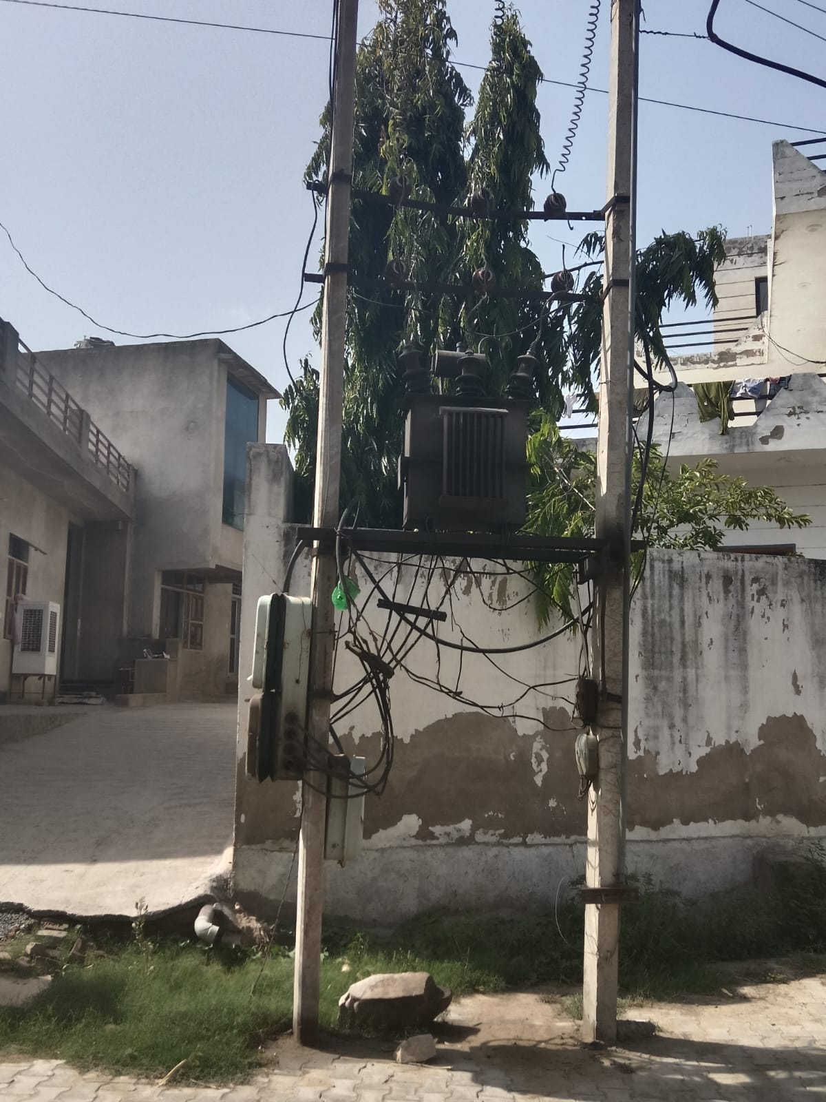 Conditions ripe for electrocution accidents during the rains; exposed transformers and broken meter boxes heighten the risk.