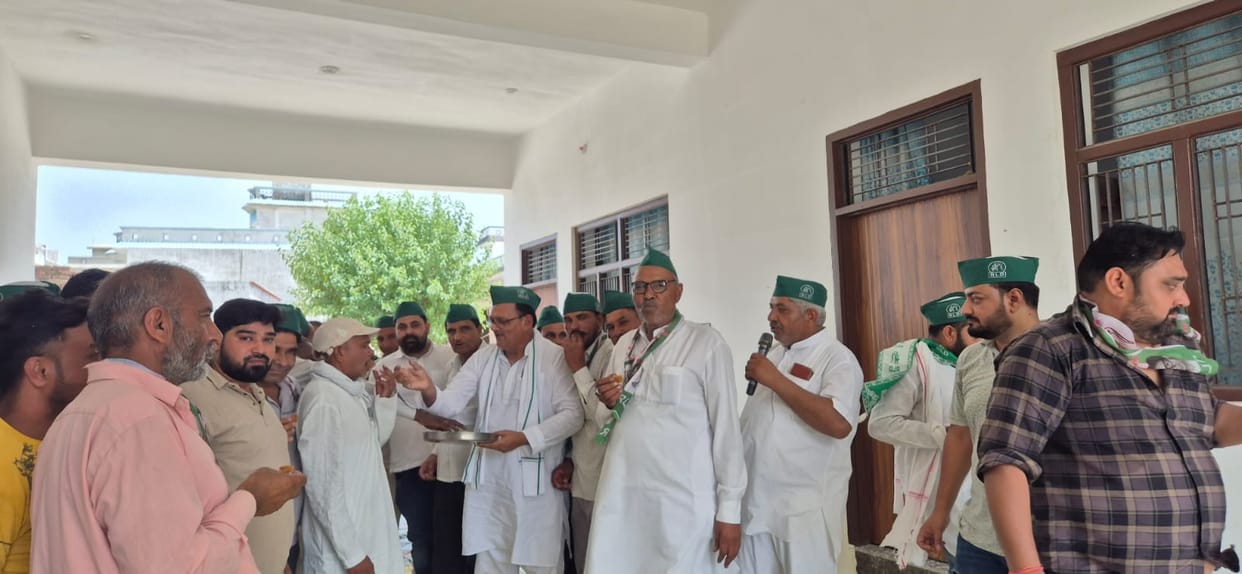 RLD organized 'Jaggery Chaupals' across the district.