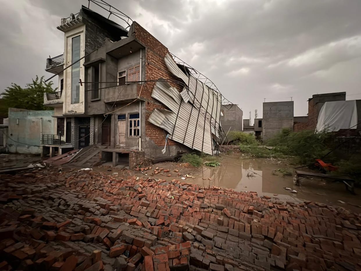 Storm wreaks havoc, disrupts power supply
