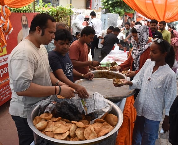 On Tuesday, the entire city appeared immersed in devotion to Bajrangbali.