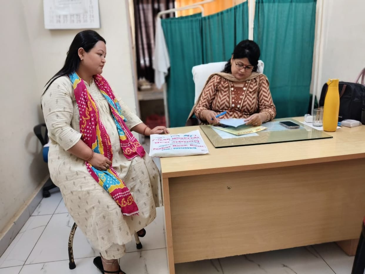 At the camp, 106 pregnant women were examined and provided with medicines and counseling.