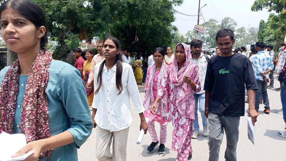 Police Recruitment Exam: General Studies questions confused students, rest were middle class.