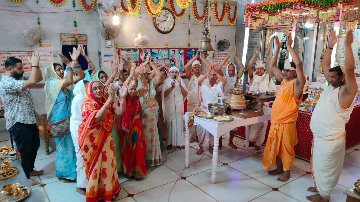 Eyes welled up with tears upon hearing the story of Dhruva.