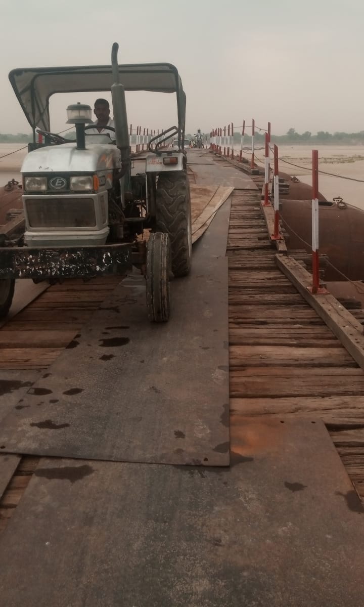 Five pontoon bridges over the Ganga will be closed from June 16, affecting a population of five lakh