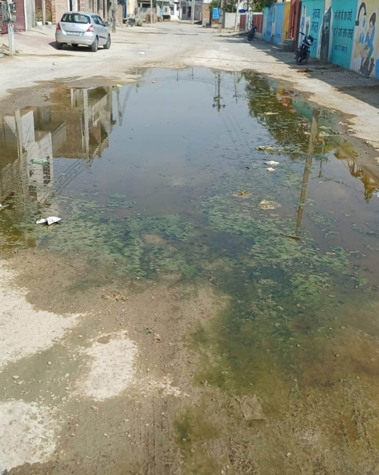 A committee will investigate corruption in the construction of a lane built at a cost of 42 lakh rupees