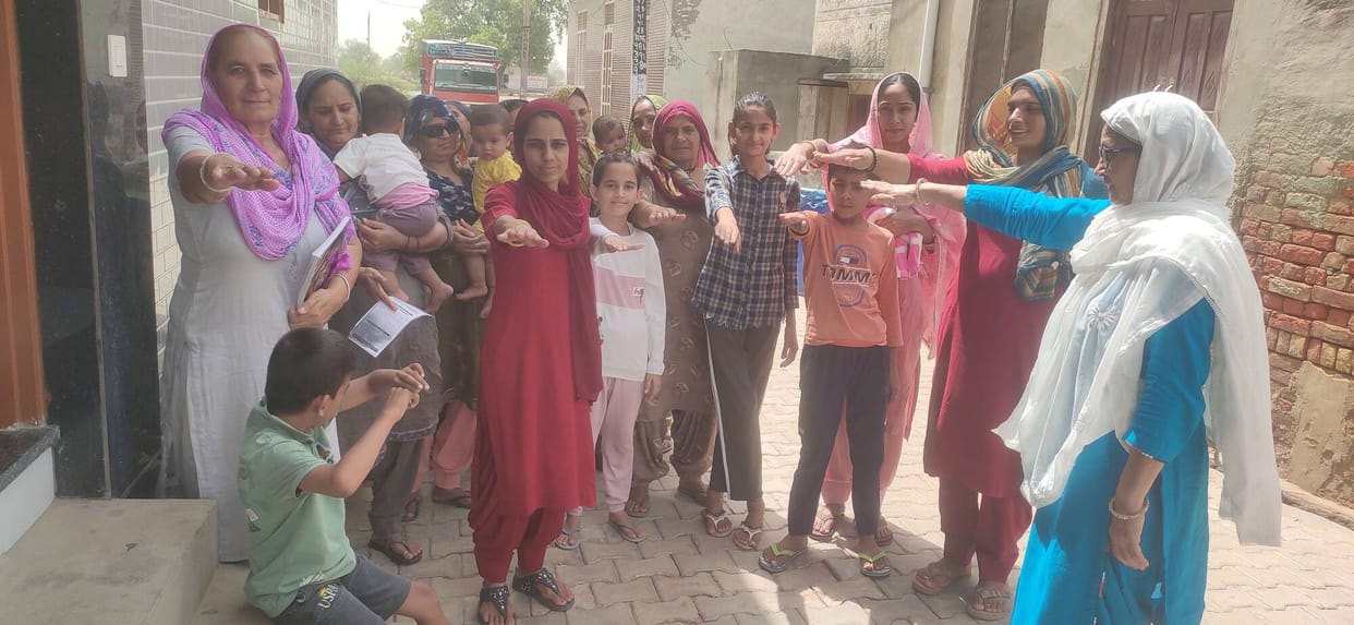 Created awareness under the 'Beti Padhao' (Educate the Girl Child) campaign.