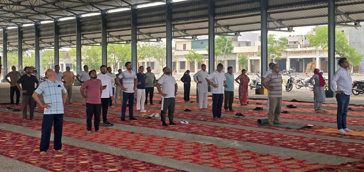 Three-day yoga training camp inaugurated