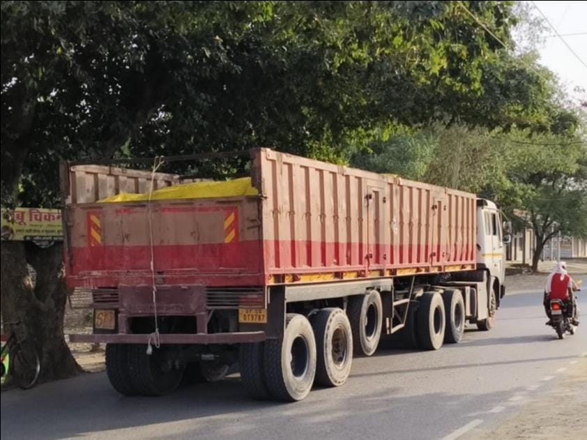 The terror of sand-laden trailers continues unabated despite numerous accidents