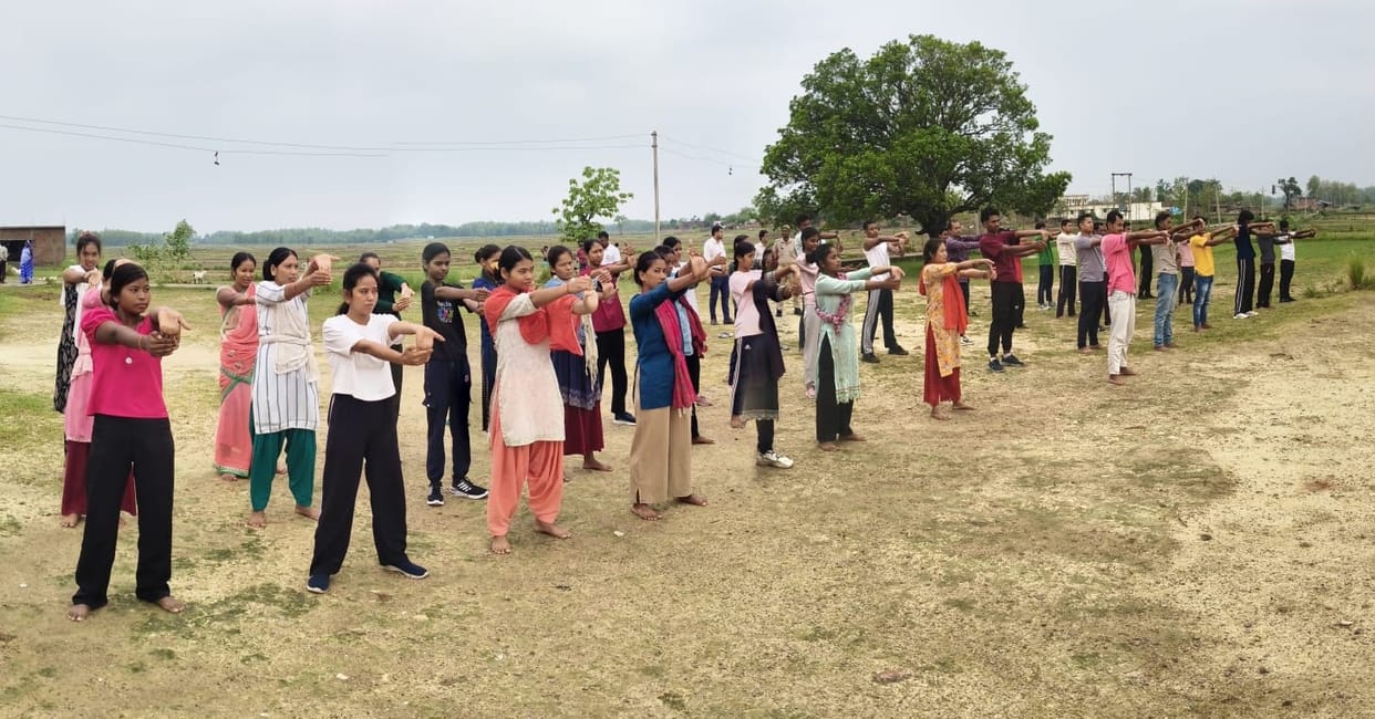 Tips given to the youth for the written and physical examinations