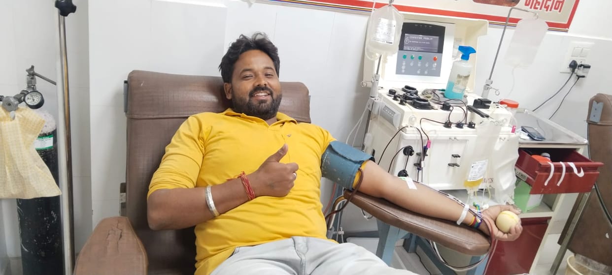 Ankit Tyagi has donated blood 72 times; a resolve to serve born of inspiration.