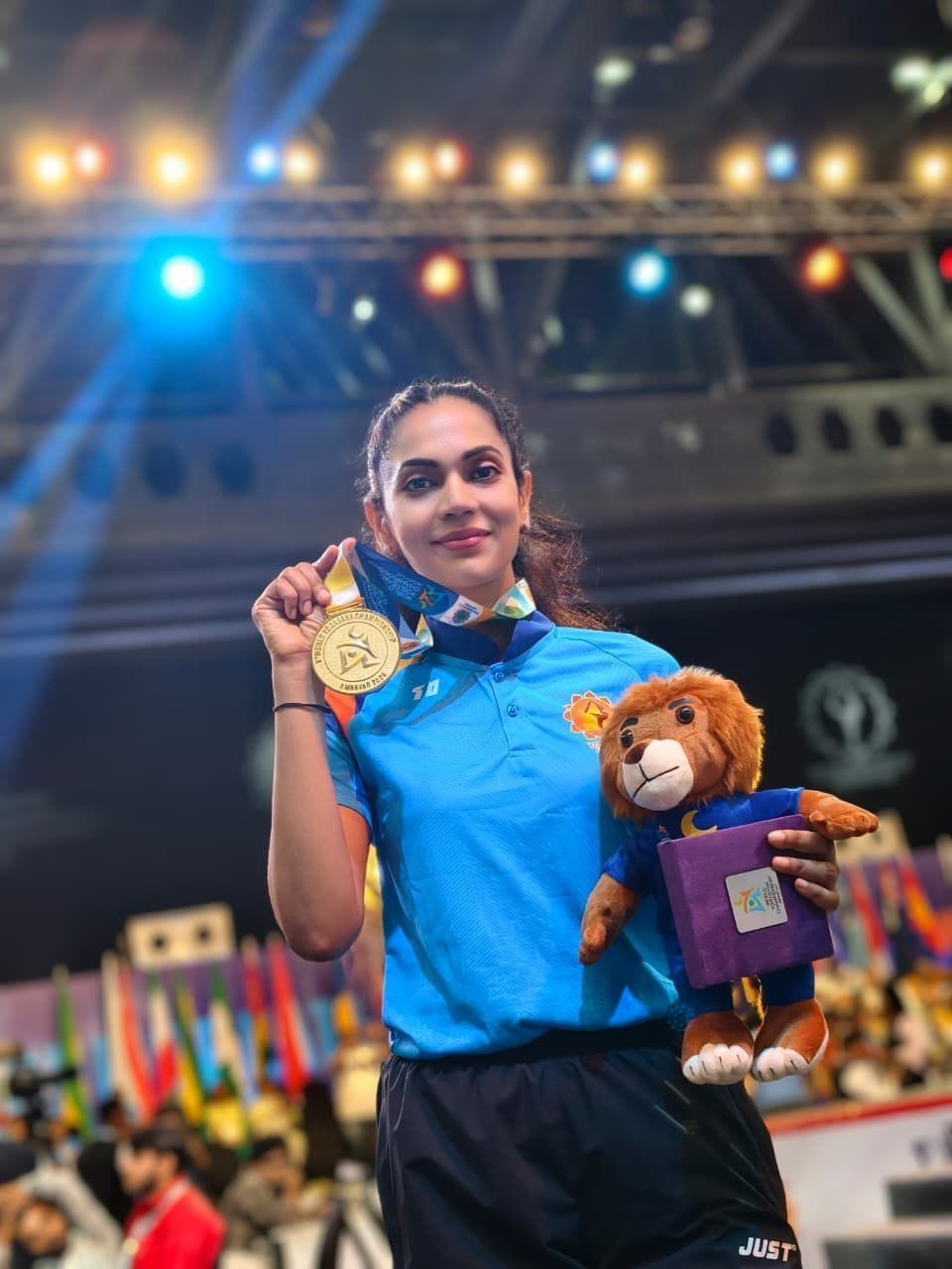 Archana from Khativas made history by winning gold at the World Yogasana Championship.