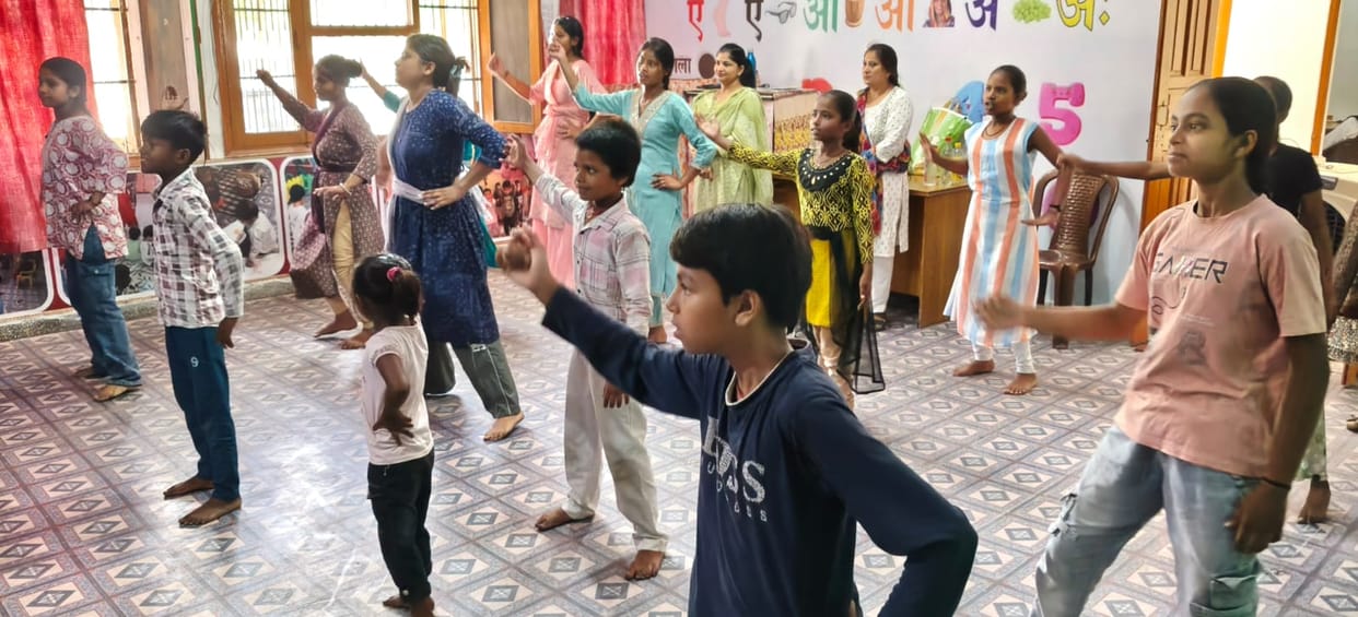 Yoga, fine arts, and Zumba classes for children have started.